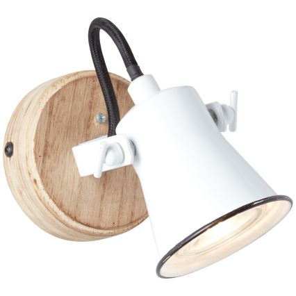 Brilliant - Applique murale spot SEED 1xGU10/5W/230V blanc/beige