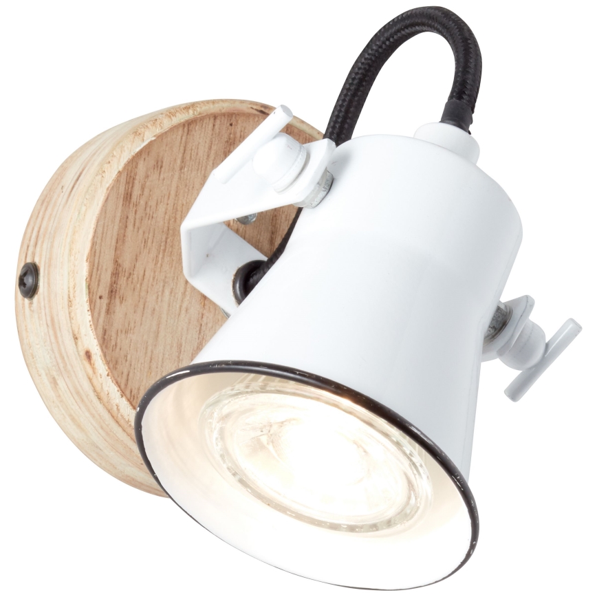 Brilliant - Applique murale spot SEED 1xGU10/5W/230V blanc/beige