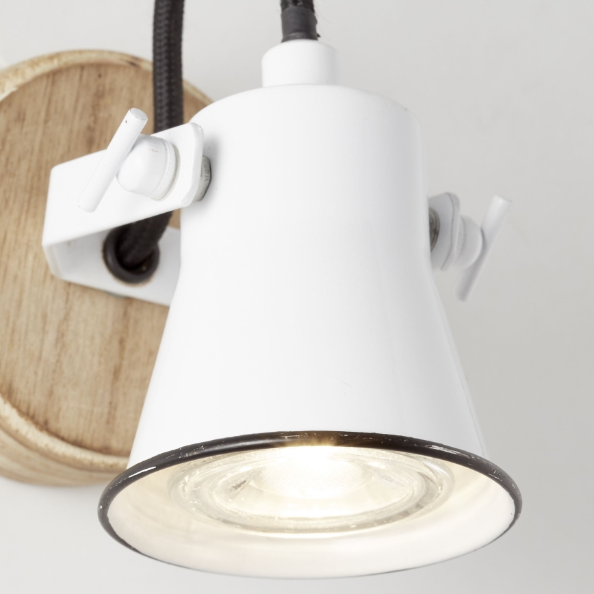 Brilliant - Applique murale spot SEED 1xGU10/5W/230V blanc/beige