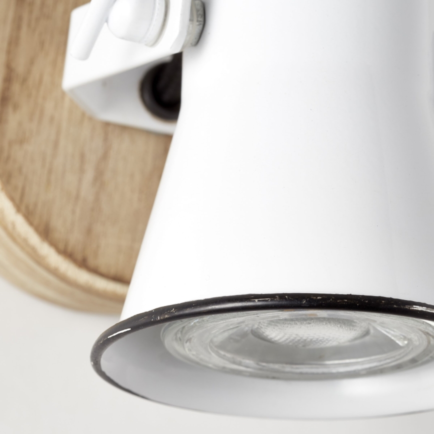 Brilliant - Applique murale spot SEED 1xGU10/5W/230V blanc/beige