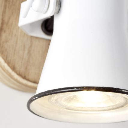 Brilliant - Applique murale spot SEED 1xGU10/5W/230V blanc/beige