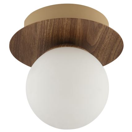 Brilliant - Applique murale STUART 1xG9/10W/230V marron
