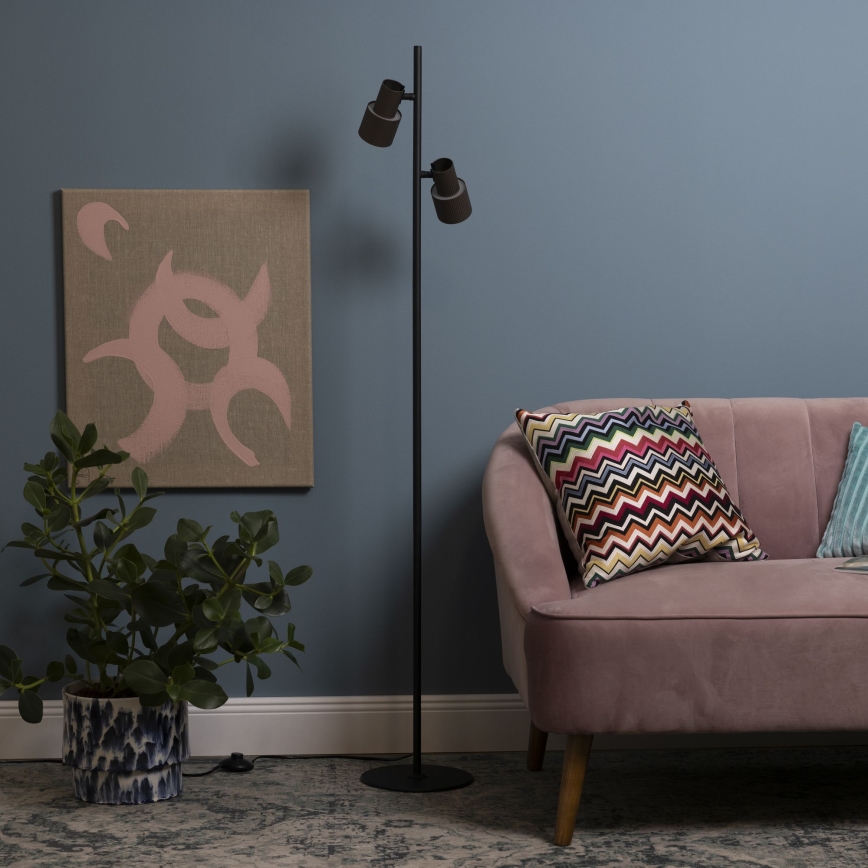Brilliant - Lampadaire CADIZ 2xGU10/10W/230V bronze
