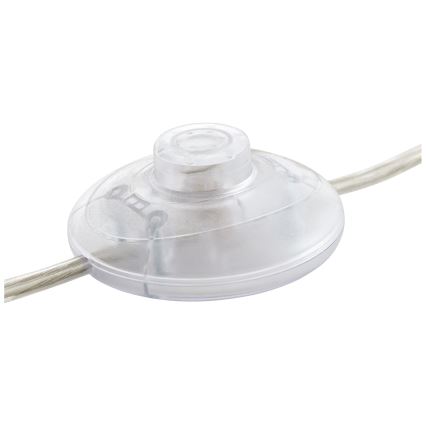Brilliant - Lampadaire CLARIE 1xE27/60W/230V chrome mat/blanc