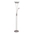 Brilliant - Lampadaire LED dimmable FINN 2xLED/13W/230V chrome mat