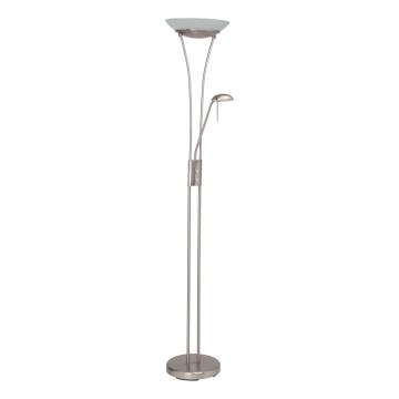 Brilliant - Lampadaire LED dimmable FINN 2xLED/13W/230V chrome mat