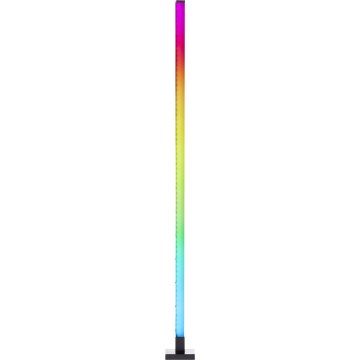 Brilliant - Lampadaire RGBW à intensité variable NEELE LED/6,5W/230V noir + Télécommande
