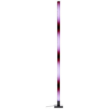 Brilliant - Lampadaire RGBW à intensité variable NEELE LED/6,5W/230V noir + Télécommande