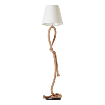 Brilliant - Lampadaire SAILOR 1xE27/40W/230V beige/crème