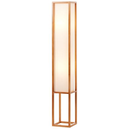 Brilliant - Lampadaire SEASIDE 2xE27/40W/230V blanc/marron