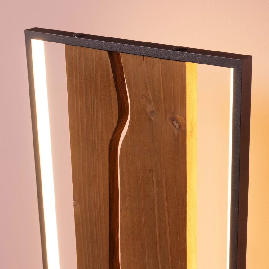 Brilliant - Lampadaire sur pied LED THUNDER LED/18W/230V en pin