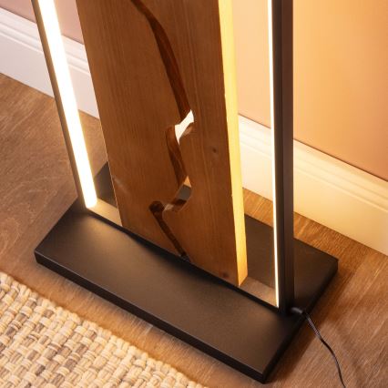 Brilliant - Lampadaire sur pied LED THUNDER LED/18W/230V en pin