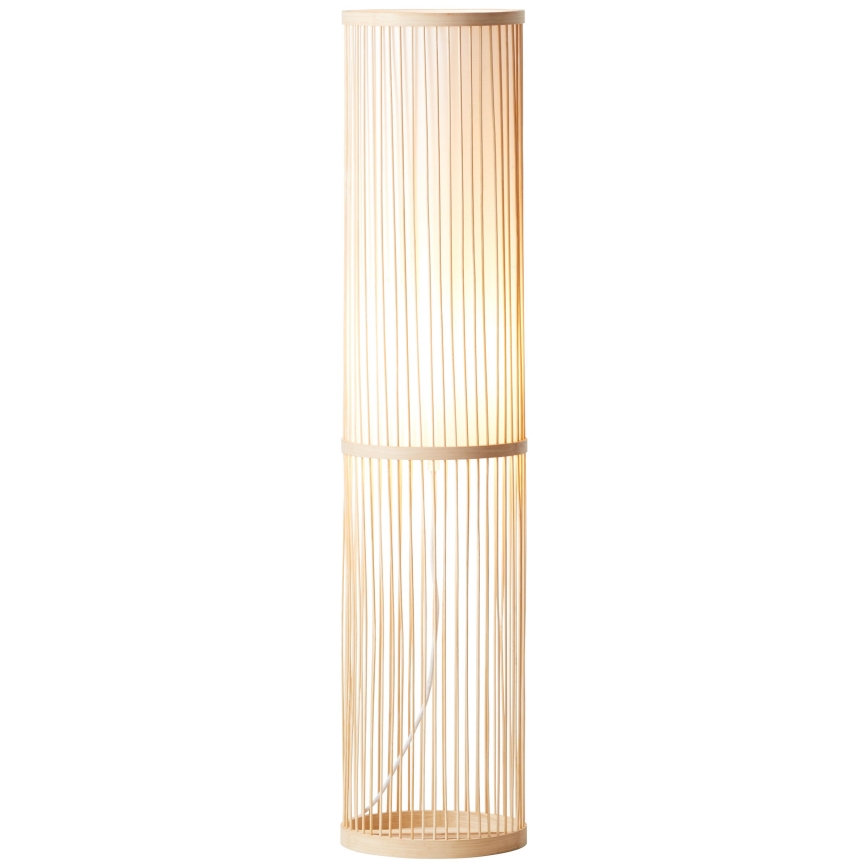 Brilliant - Lampadaire sur pied NORI 1xE27/40W/230V bambou
