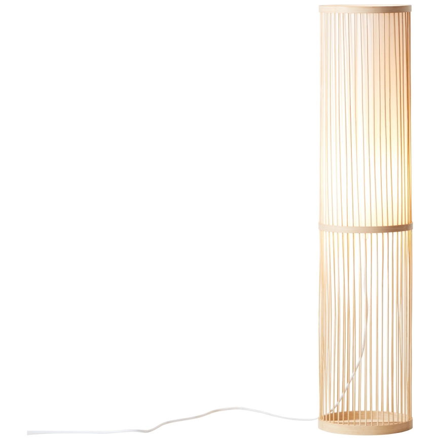 Brilliant - Lampadaire sur pied NORI 1xE27/40W/230V bambou