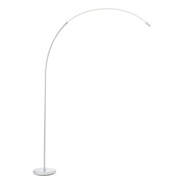 Brilliant - Lampadaire tactile à intensité variable BOW LED/14W/230V 3000/4000/6500K chrome mat