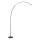Brilliant - Lampadaire tactile à intensité variable BOW LED/14W/230V 3000/4000/6500K noir