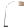 Brilliant - Lampadaire WILEY 1xE27/60W/230V noir/beige