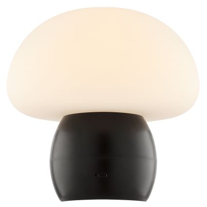 Brilliant - Lampe de table LED tactile rechargeable et dimmable DUPIS LED/2W/5V 2700K 1800 mAh noire