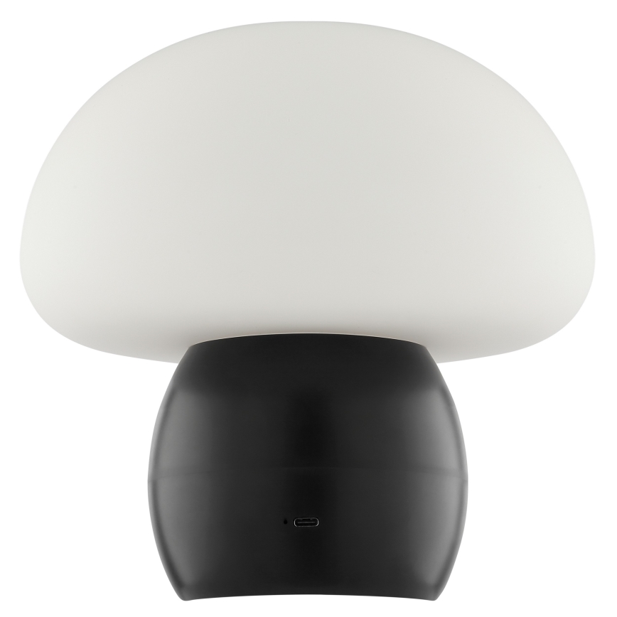 Brilliant - Lampe de table LED tactile rechargeable et dimmable DUPIS LED/2W/5V 2700K 1800 mAh noire