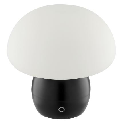 Brilliant - Lampe de table LED tactile rechargeable et dimmable DUPIS LED/2W/5V 2700K 1800 mAh noire