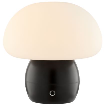 Brilliant - Lampe de table LED tactile rechargeable et dimmable DUPIS LED/2W/5V 2700K 1800 mAh noire