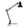 Brilliant - Lampe de table à pince HOBBY 1xE27/40W/230V noire