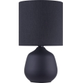 Brilliant - Lampe de table AUREA 1xE14/20W/230V noire