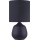 Brilliant - Lampe de table AUREA 1xE14/20W/230V noire