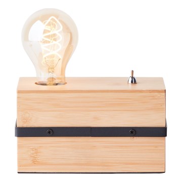 Brilliant - Lampe de table BENNY 1xE27/40W/230V bambou