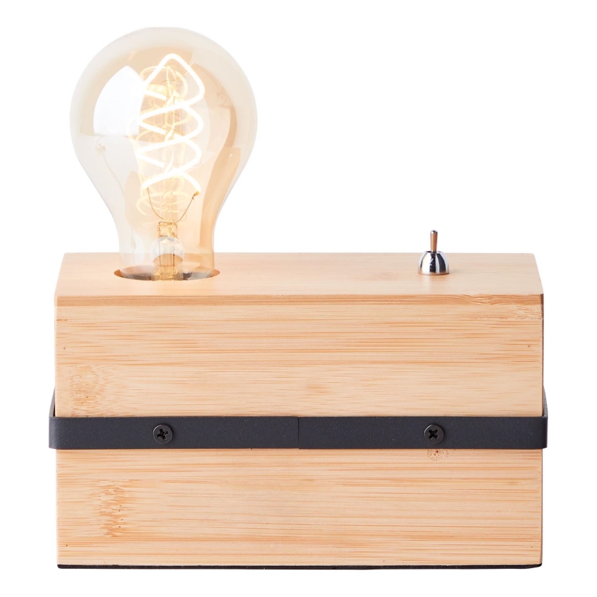 Brilliant - Lampe de table BENNY 1xE27/40W/230V bambou