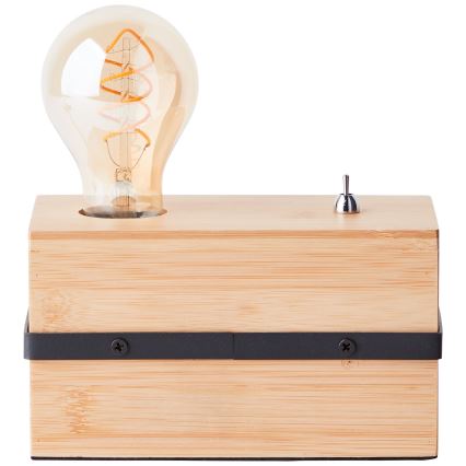 Brilliant - Lampe de table BENNY 1xE27/40W/230V bambou