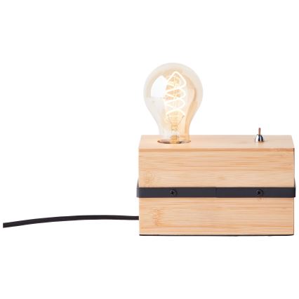 Brilliant - Lampe de table BENNY 1xE27/40W/230V bambou