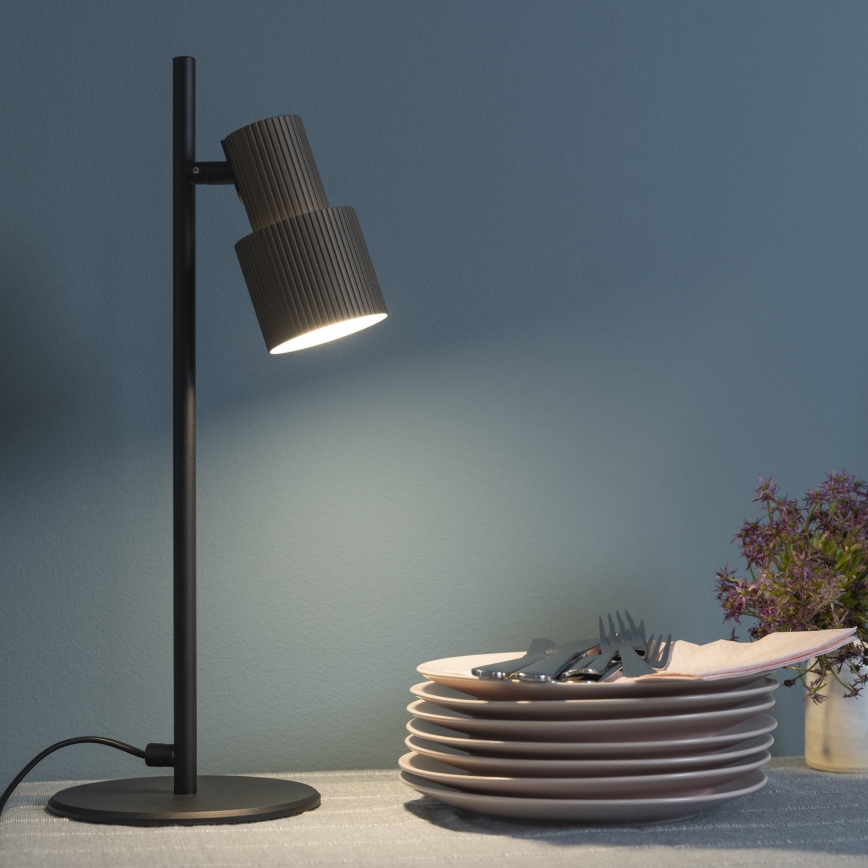 Brilliant - Lampe de table CADIZ 1xGU10/10W/230V bronze