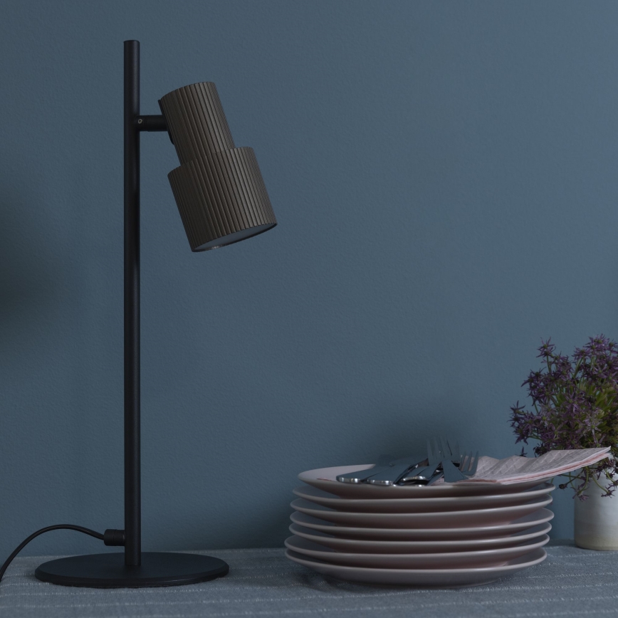 Brilliant - Lampe de table CADIZ 1xGU10/10W/230V bronze