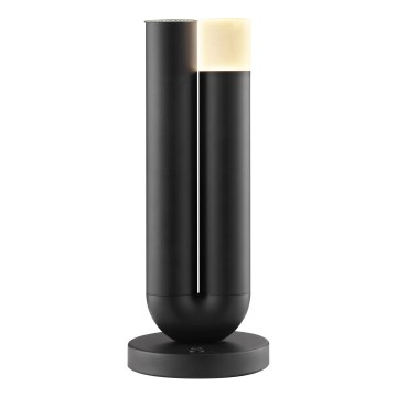 Brilliant - lampe de table d'extérieur SAYU LED/2,5W/5V 2700K 2600 mAh IP44 dimmable, rechargeable à commande tactile noire