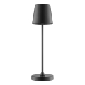 Brilliant - Lampe de table d'extérieur tactile, rechargeable et à intensité variable ELORA LED/2,5W/5V 2700K 2600 mAh IP44 noir