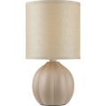 Brilliant - Lampe de table DUNE 1xE14/20W/230V beige