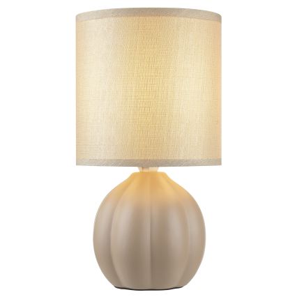 Brilliant - Lampe de table DUNE 1xE14/20W/230V beige