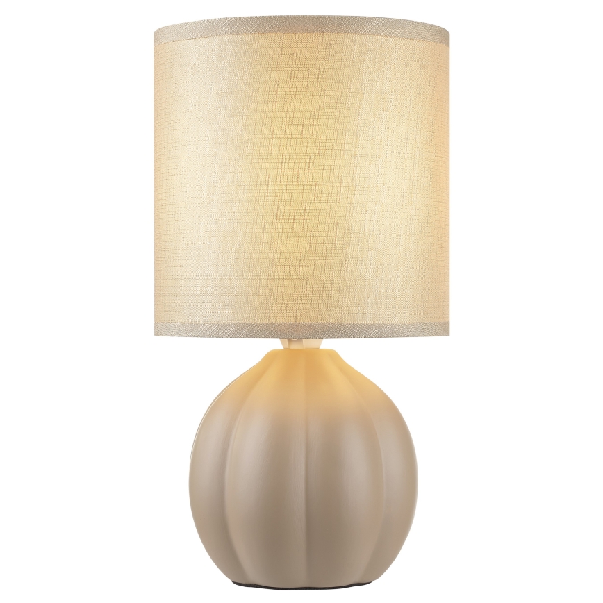 Brilliant - Lampe de table DUNE 1xE14/20W/230V beige