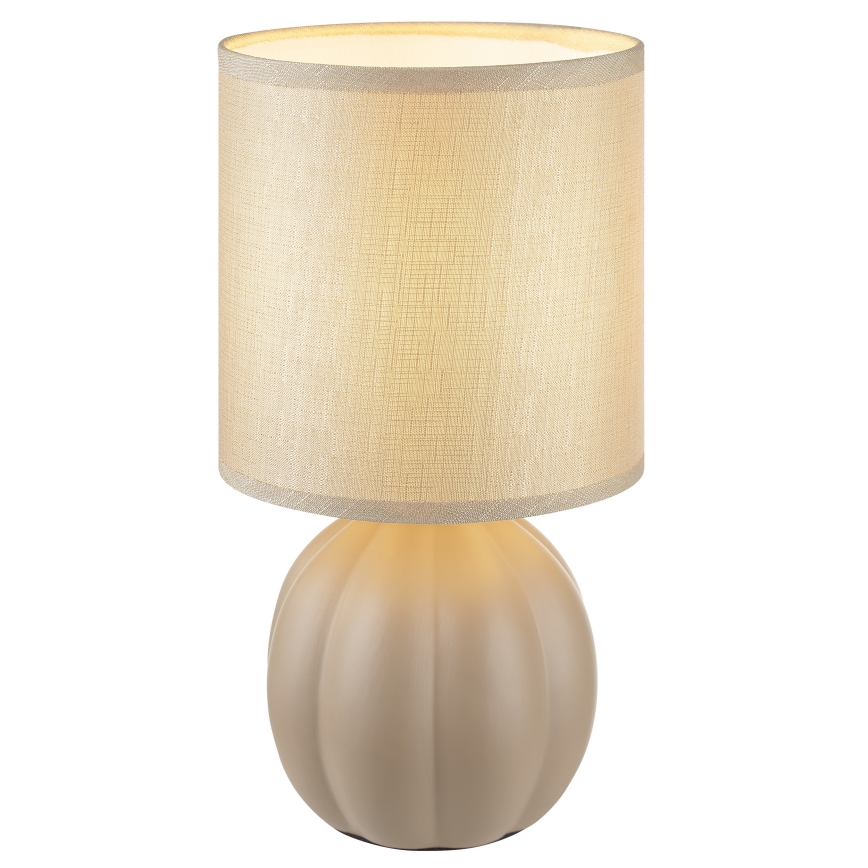 Brilliant - Lampe de table DUNE 1xE14/20W/230V beige