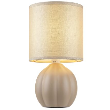 Brilliant - Lampe de table DUNE 1xE14/20W/230V beige