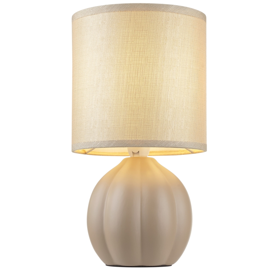 Brilliant - Lampe de table DUNE 1xE14/20W/230V beige