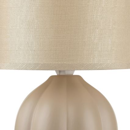 Brilliant - Lampe de table DUNE 1xE14/20W/230V beige