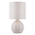 Brilliant - Lampe de table DUNE 1xE14/20W/230V blanche