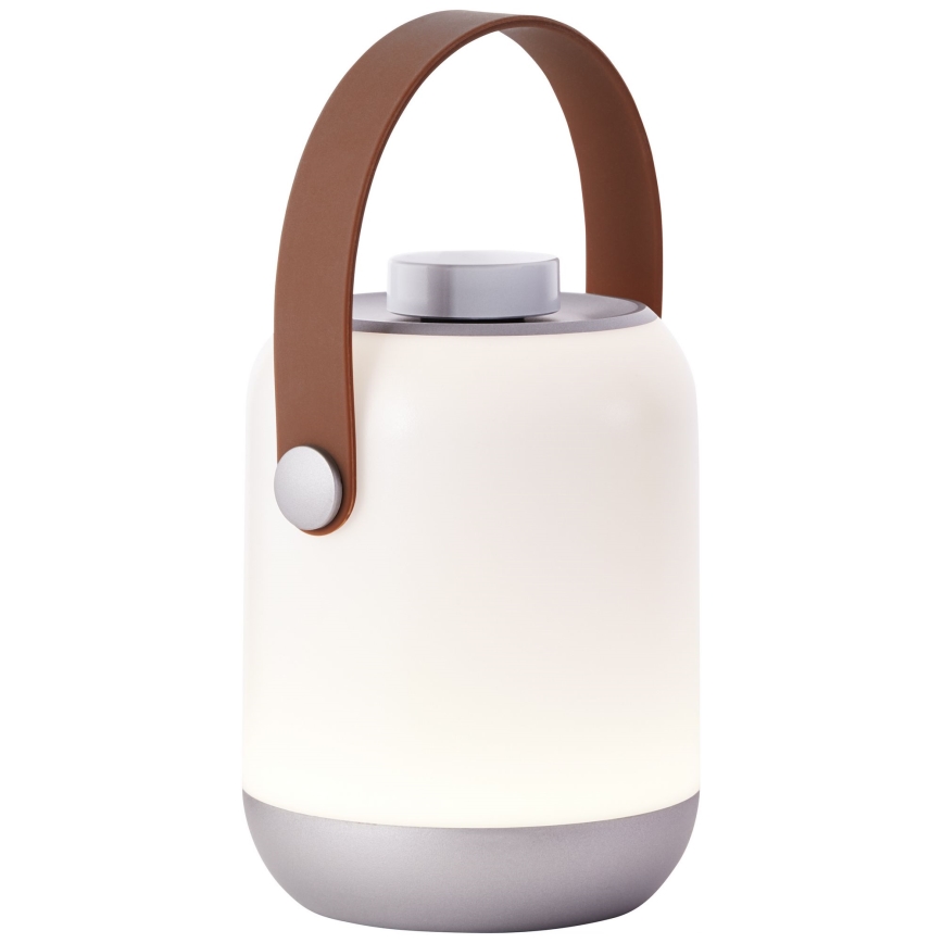 Brilliant - Lampe de table extérieure à intensité variable GEMMA LED/1,9W/5V IP44 blanc