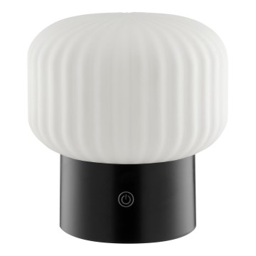Brilliant - Lampe de table extérieure tactile rechargeable dimmable LED RGBW SARASTRO LED/3W/5V 2700K 1800 mAh IP44 blanche