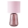 Brilliant - Lampe de table HYDRA 1xE27/60W/230V rose