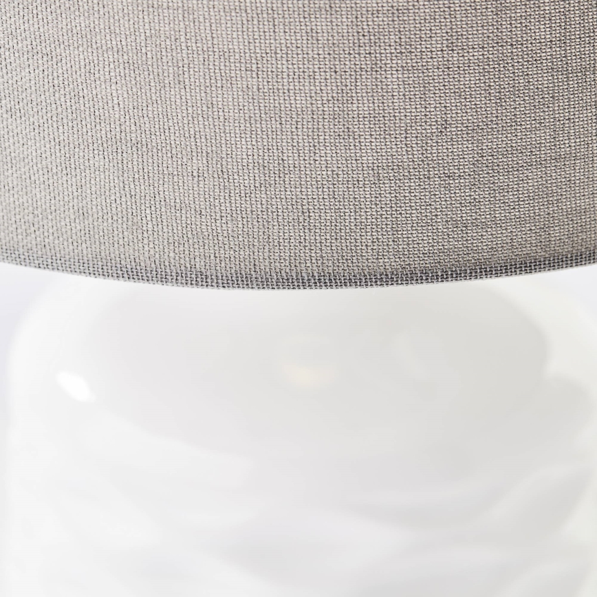 Brilliant - Lampe de table ILYSA 1xE14/40W/230V blanche/grise