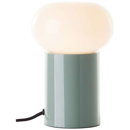 Brilliant - Lampe de table KNUT 1xE27/25W/230V vert/blanc