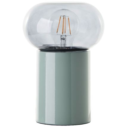 Brilliant - Lampe de table KNUT 1xE27/25W/230V vert/transparent